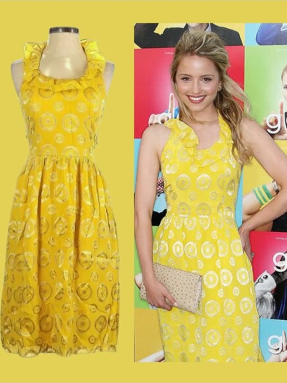 Anthropologie Final Act" Silk Halter Dress by Lauren Moffatt - Picture 3 of 8